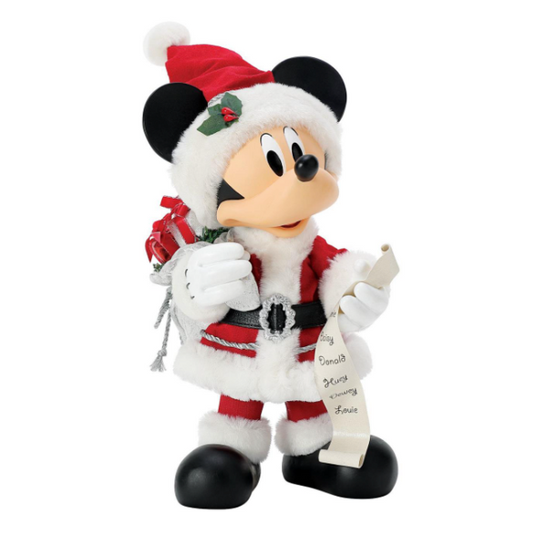 NEW Possible Dreams Santa Mickey Mouse Christmas