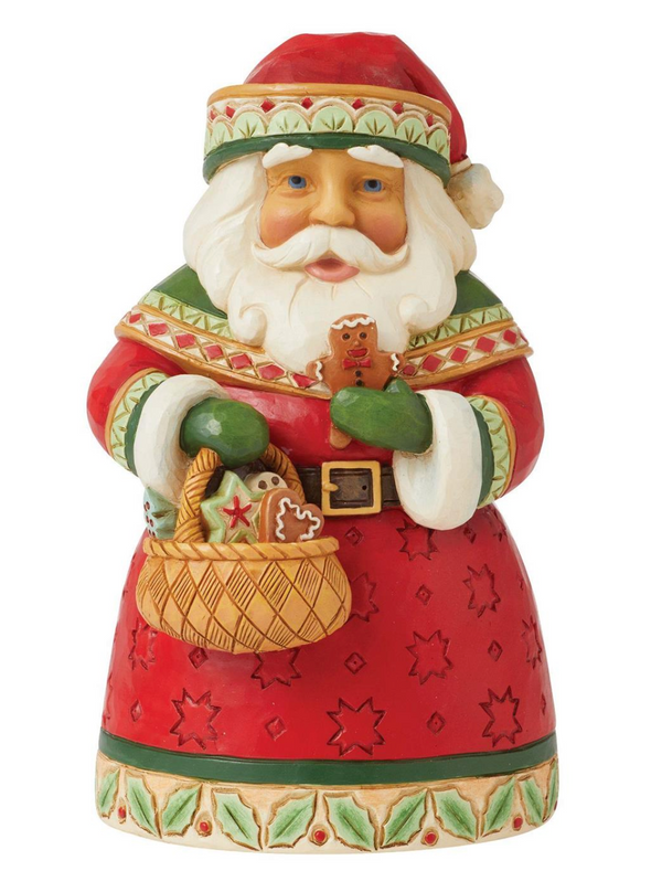 NEW Pint Sized Santa with Cookies by Jim Shore **PREORDER ITEM**