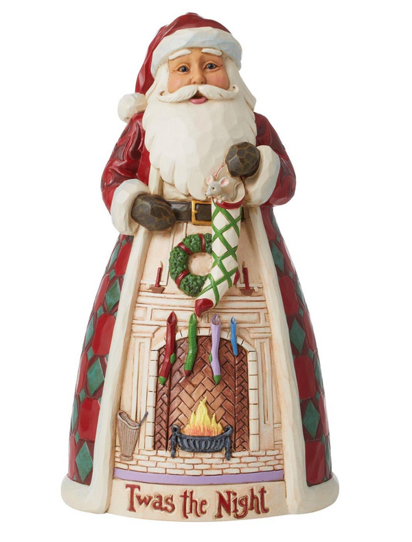 NEW Twas The Night Santa Fireplace by Jim Shore **PREORDER ITEM**