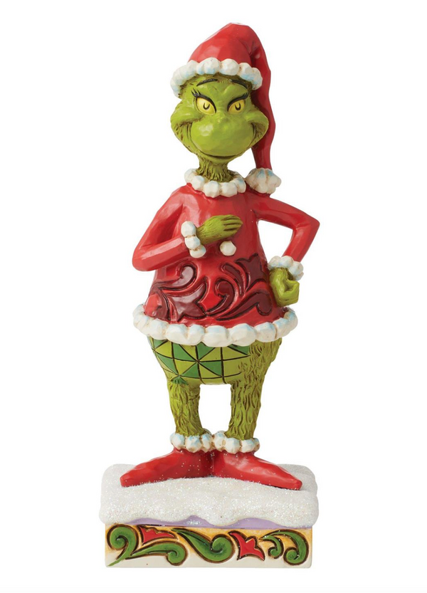 NEW Happy Grinch Figurine by Jim Shore