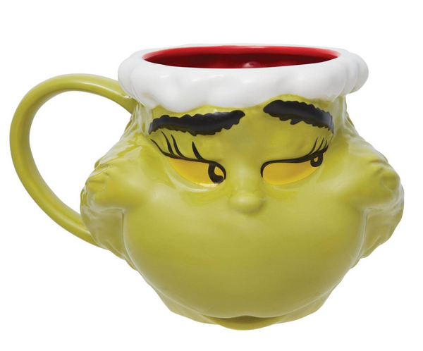 The Grinch Sculpted Mug