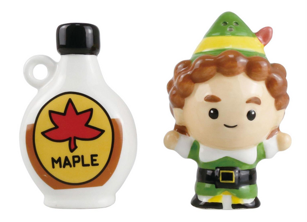 NEW Elf Buddy & Syrup Salt and Pepper Shakers Set **PREORDER ITEM**