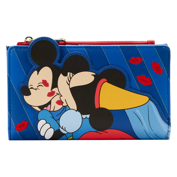Loungefly Disney Brave Little Tailor Mickey and Minnie Mouse Flap Wallet