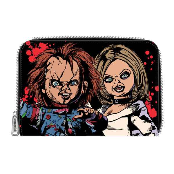 Bride of Chucky Zip Around Wallet